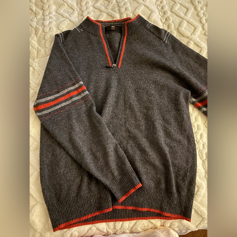 VINTAGE YSL MENS HALF ZIP
